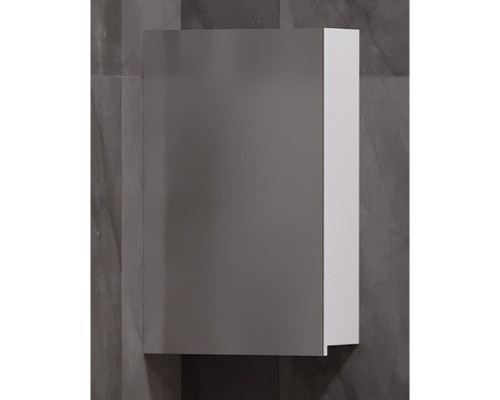 Зеркальный шкаф 40x65 см белый глянец Corozo Комо SD-00000290