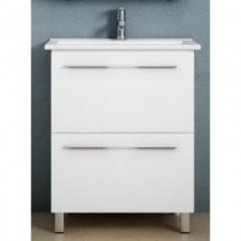 Тумба белый глянец 65 см Corozo Мирэль SD-00000359