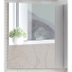 Зеркало 60x70 см белый глянец Corozo Алиот SD-00000604