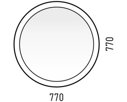 Зеркало 77x77 см Corozo Мицар SD-00000891