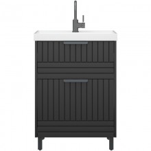 Тумба графит матовый 59 см Corozo Терра SD-00001324