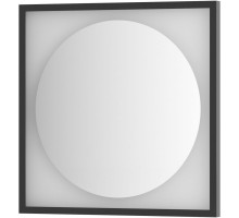 Зеркало 60x60 см черный матовый Defesto Eclipse DF 2221