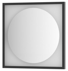 Зеркало 70x70 см черный матовый Defesto Eclipse DF 2222