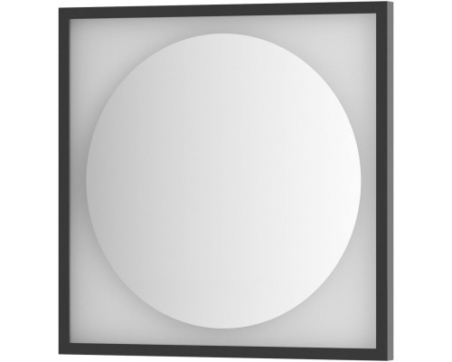 Зеркало 80x80 см черный матовый Defesto Eclipse DF 2233