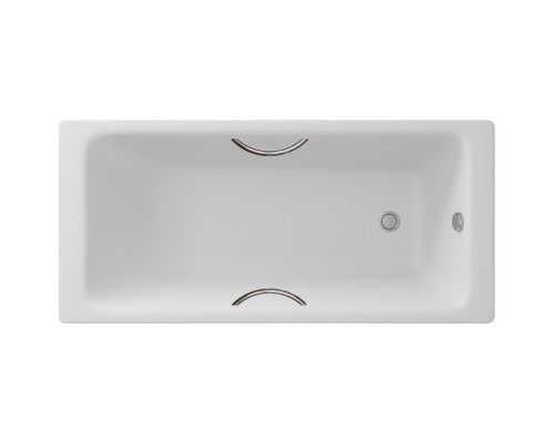 Чугунная ванна 160x70 см Delice Parallel DLR220504R