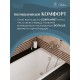 Чугунная ванна 170x70 см Delice Parallel DLR220505