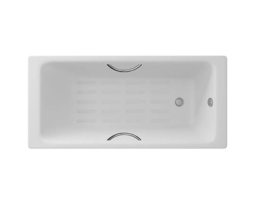 Чугунная ванна 160x70 см Delice Parallel DLR220504R-AS