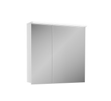 Зеркальный шкаф 70x72,2 см белый Diborg Katarine 77.4104