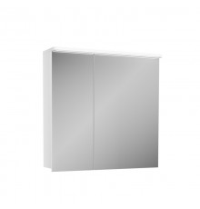 Зеркальный шкаф 70x72,2 см белый Diborg Katarine 77.4104