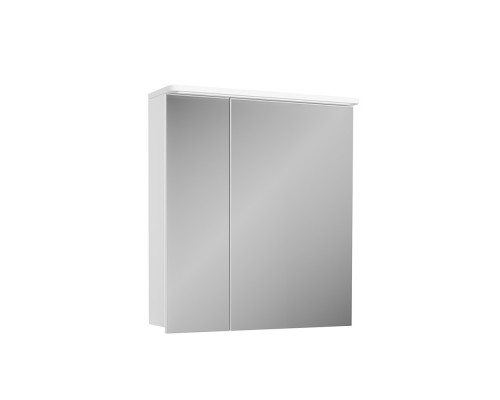 Зеркальный шкаф 60x72,2 см белый Diborg Katarine 77.4103