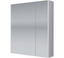Зеркальный шкаф 60x70 см белый глянец L Dreja Prime 99.9304