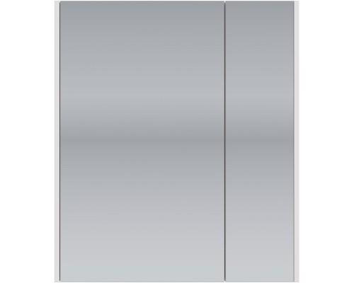Зеркальный шкаф 60x70 см белый глянец L Dreja Prime 99.9304