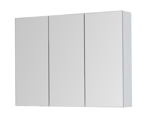 Зеркальный шкаф 100x74 см белый глянец Dreja Premium 77.9003W