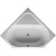 Акриловая ванна 140x140 см Duravit D-Code 700137000000000