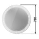 Зеркало 70x70 см Duravit Happy D.2 Plus HP7480S0000