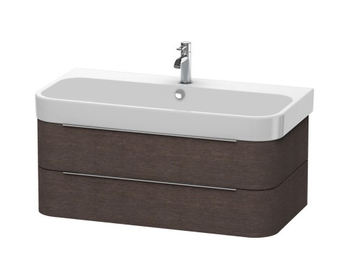 Тумба дуб темный брашированный 97,5 см Duravit Happy D.2 H2636607272