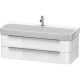 Тумба белый глянец 117,5 см Duravit Happy D.2 H2636702222