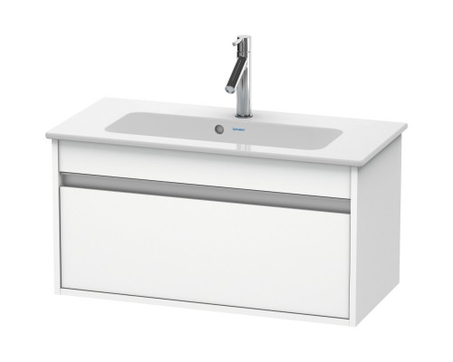 Тумба белый матовый 80 см Duravit Ketho KT642301818