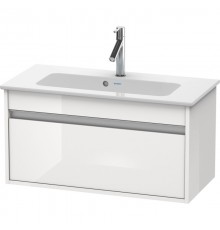 Тумба белый глянец 80 см Duravit Ketho KT642302222