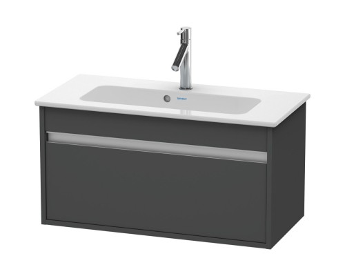 Тумба графит матовый 80 см Duravit Ketho KT642304949