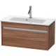 Тумба орех 80 см Duravit Ketho KT642307979