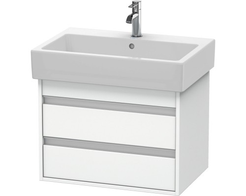 Тумба белый матовый 65 см Duravit Ketho KT662401818