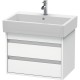 Тумба белый матовый 65 см Duravit Ketho KT662401818