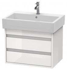 Тумба белый глянец 65 см Duravit Ketho KT662402222