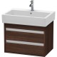 Тумба каштан 65 см Duravit Ketho KT662405353