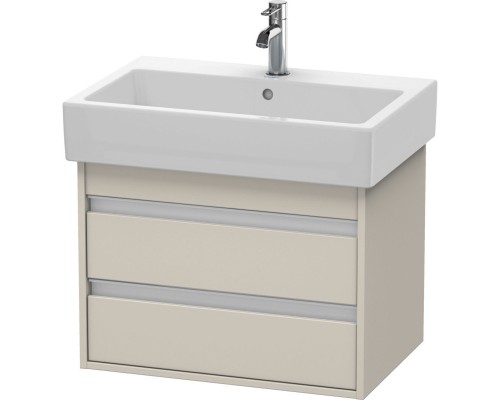 Тумба тауп матовый 65 см Duravit Ketho KT662409191