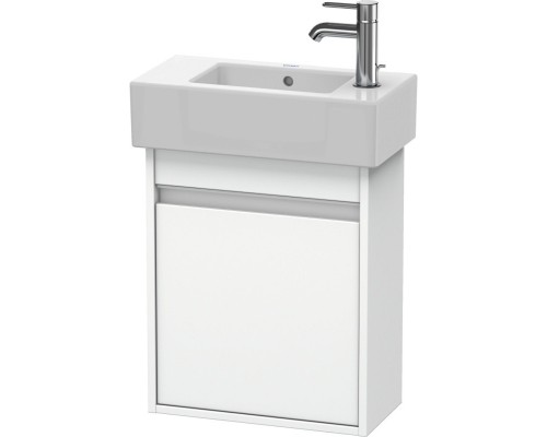 Тумба белый матовый 45 см Duravit Ketho KT6629L1818