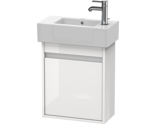 Тумба белый глянец 45 см Duravit Ketho KT6629L2222