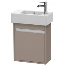 Тумба базальт матовый 45 см Duravit Ketho KT6629L4343