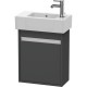 Тумба графит матовый 45 см Duravit Ketho KT6629L4949