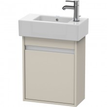 Тумба тауп матовый 45 см Duravit Ketho KT6629L9191