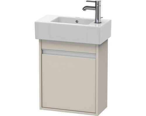 Тумба тауп матовый 45 см Duravit Ketho KT6629L9191