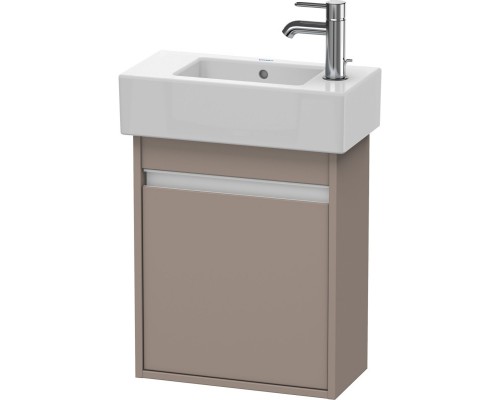 Тумба базальт матовый 45 см Duravit Ketho KT6629R4343