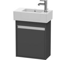 Тумба графит матовый 45 см Duravit Ketho KT6629R4949