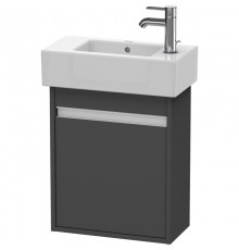 Тумба графит матовый 45 см Duravit Ketho KT6629R4949