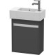 Тумба графит матовый 45 см Duravit Ketho KT6629R4949