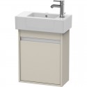 Тумба тауп матовый 45 см Duravit Ketho KT6629R9191 Тумба тауп матовый 45 см Duravit Ketho KT6629R9191