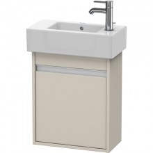 Тумба тауп матовый 45 см Duravit Ketho KT6629R9191