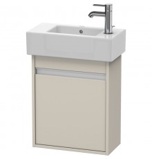 Тумба тауп матовый 45 см Duravit Ketho KT6629R9191