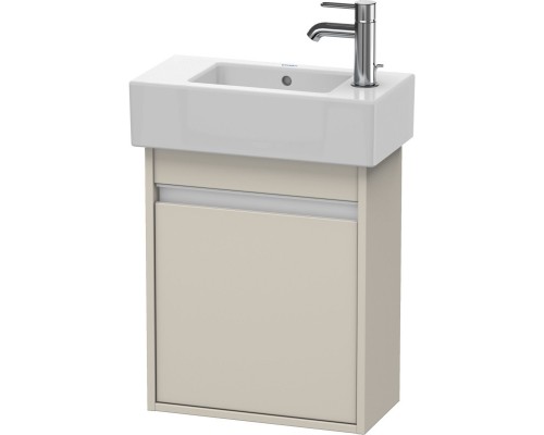 Тумба тауп матовый 45 см Duravit Ketho KT6629R9191