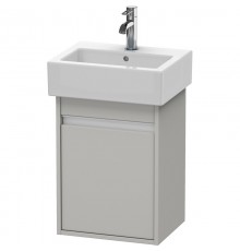 Тумба бетонно-серый матовый 40 см Duravit Ketho KT6630L0707