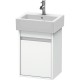 Тумба белый матовый 40 см Duravit Ketho KT6630L1818