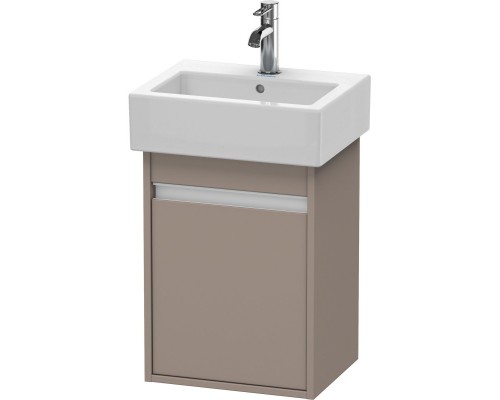 Тумба базальт матовый 40 см Duravit Ketho KT6630L4343