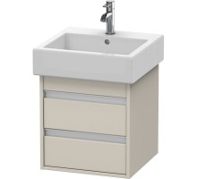 Тумба тауп матовый 45 см Duravit Ketho KT663509191