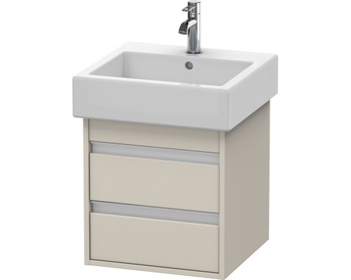 Тумба тауп матовый 45 см Duravit Ketho KT663509191