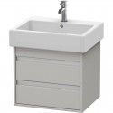 Тумба бетонно-серый матовый 55 см Duravit Ketho KT663600707 Тумба бетонно-серый матовый 55 см Duravit Ketho KT663600707